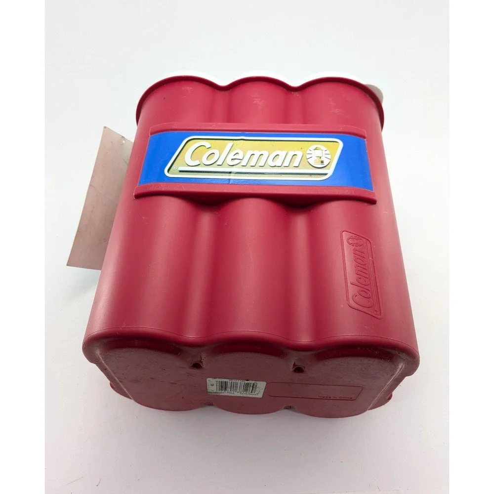 Unisex Coleman 12 Can Chiller Red Portable Beverage Cooler 20121026 OS